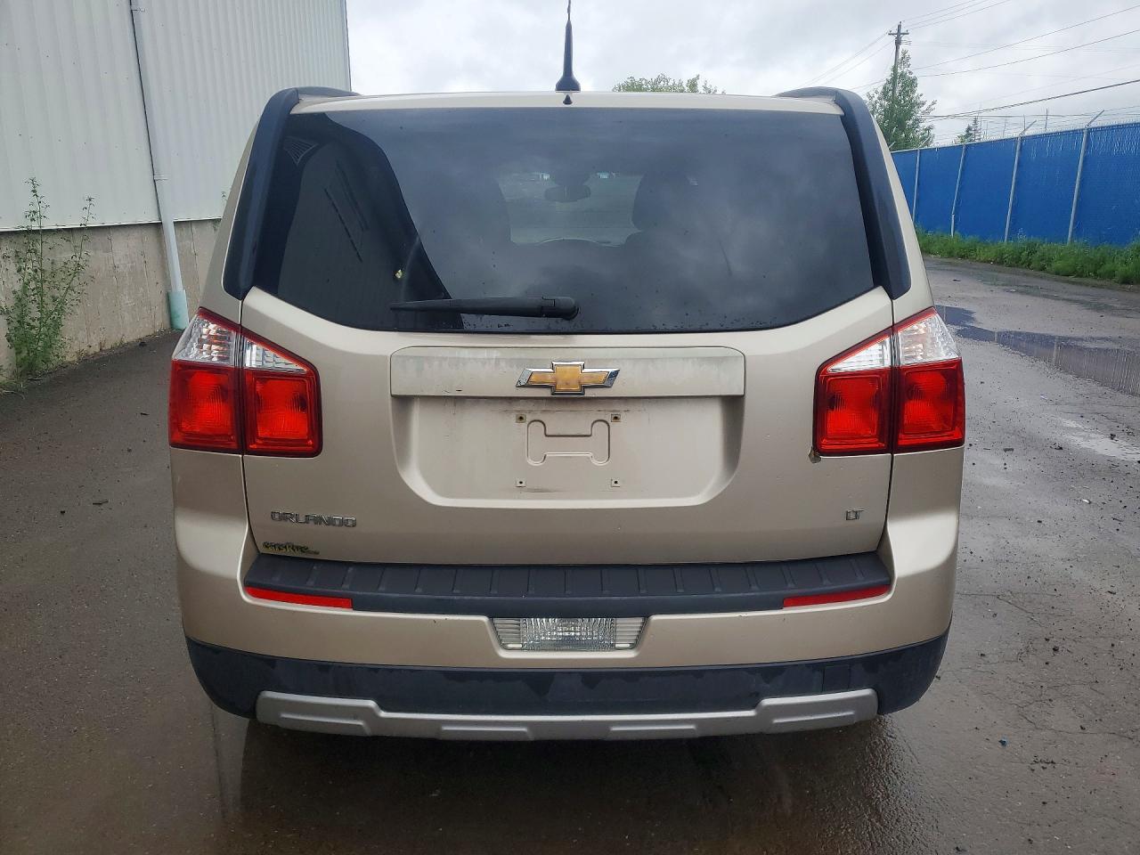 2012 Chevrolet Orlando Lt Tan vin: KL77P2EM8CK615399