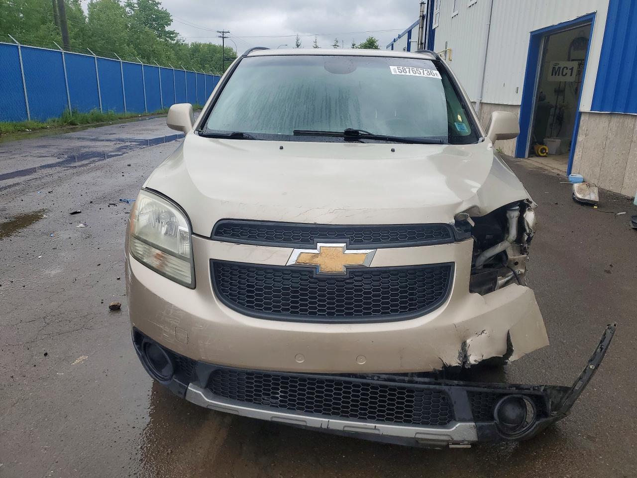 2012 Chevrolet Orlando Lt Tan vin: KL77P2EM8CK615399