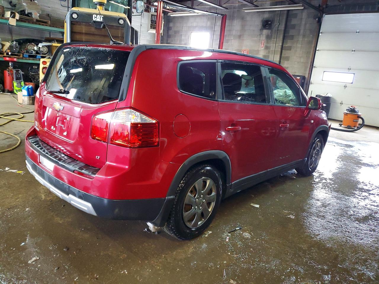 2013 Chevrolet Orlando Lt Burgundy vin: KL77P2ET2DK029547