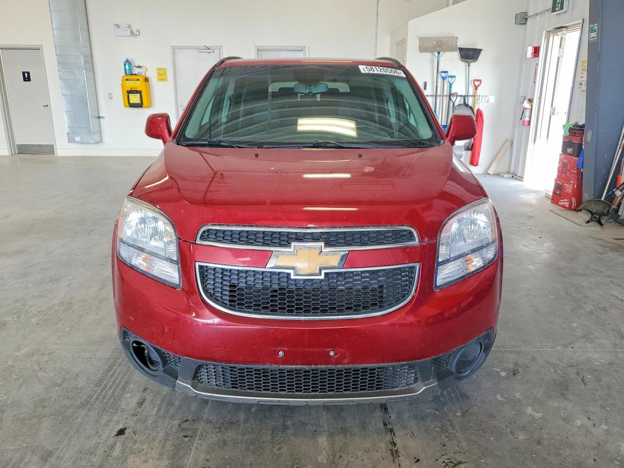 2013 Chevrolet Orlando Lt Red vin: KL77P2ET7DK158352