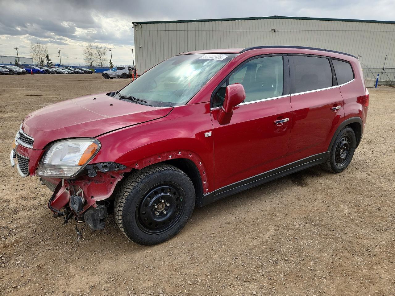 2012 Chevrolet Orlando Ltz Red vin: KL77P3EM0CK615841
