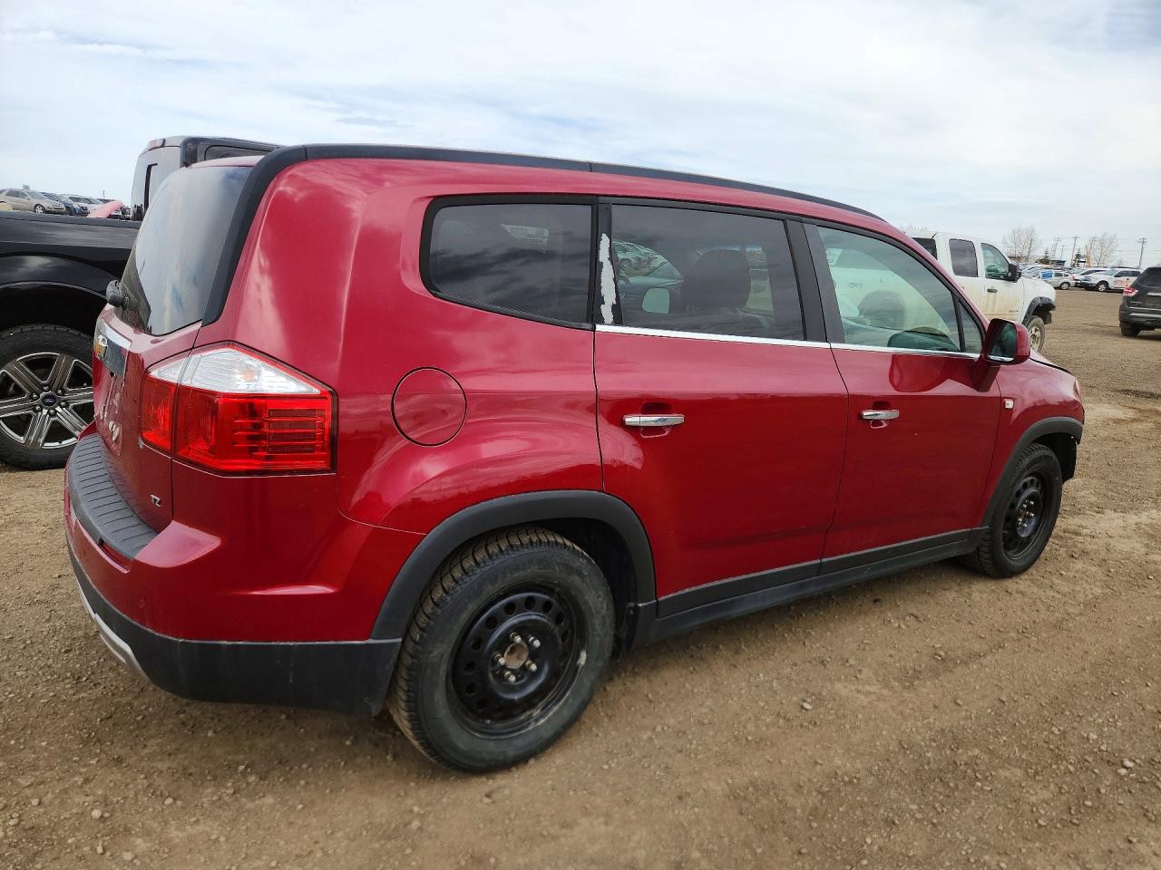 2012 Chevrolet Orlando Ltz Red vin: KL77P3EM0CK615841