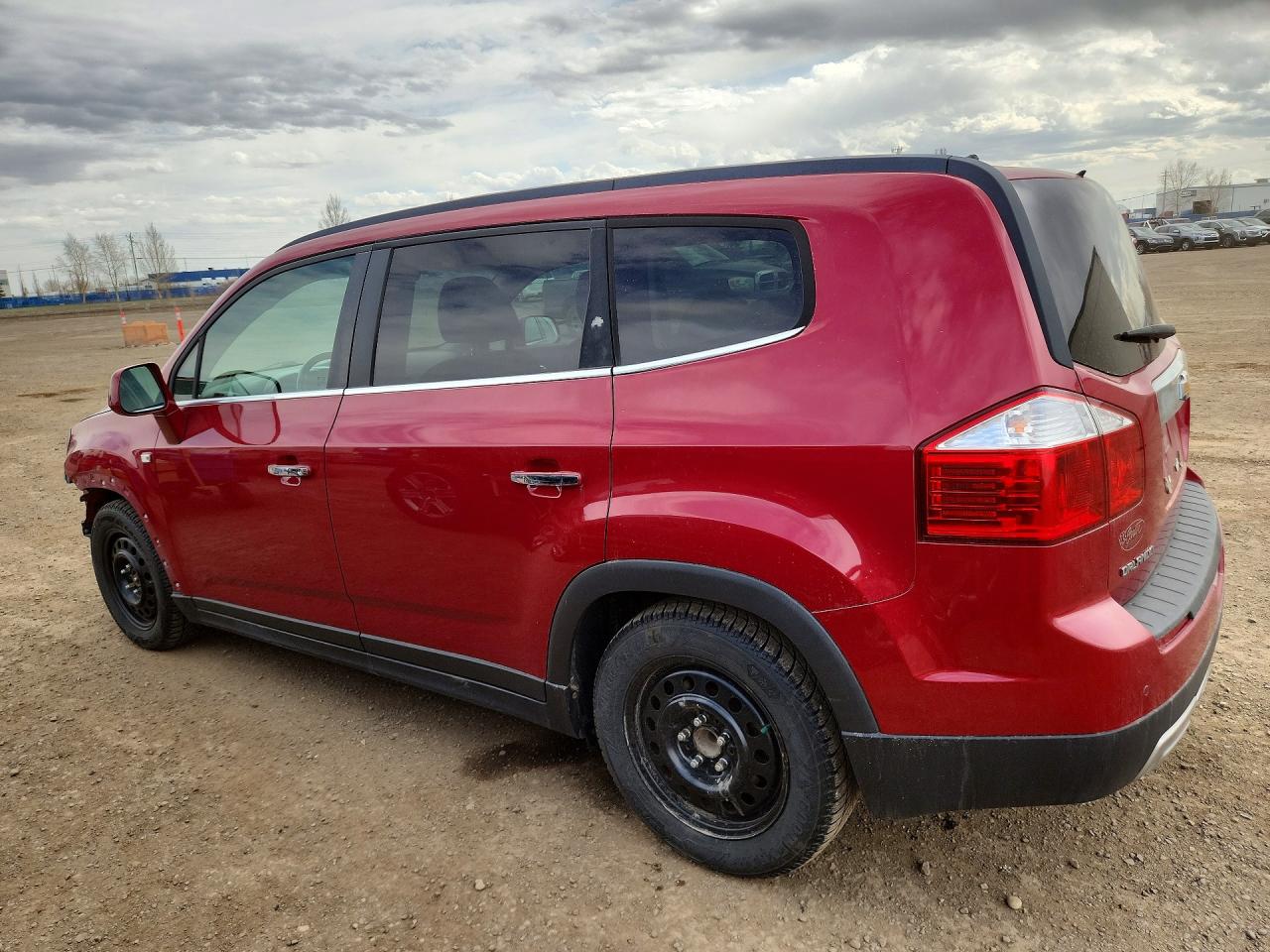 2012 Chevrolet Orlando Ltz Red vin: KL77P3EM0CK615841