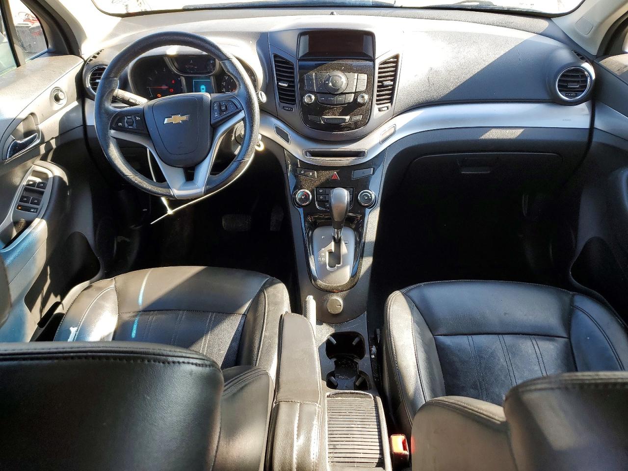 2012 Chevrolet Orlando Ltz Silver vin: KL77P3EM3CK659686