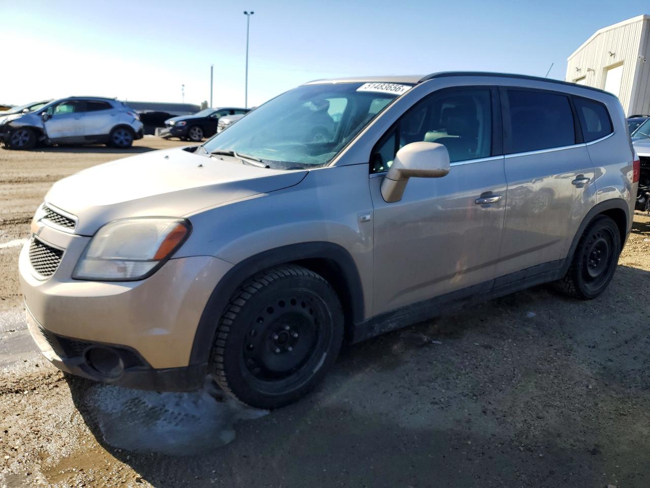 2012 Chevrolet Orlando Ltz Silver vin: KL77P3EM3CK659686