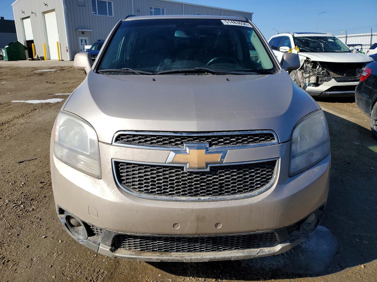 2012 Chevrolet Orlando Ltz Silver vin: KL77P3EM3CK659686
