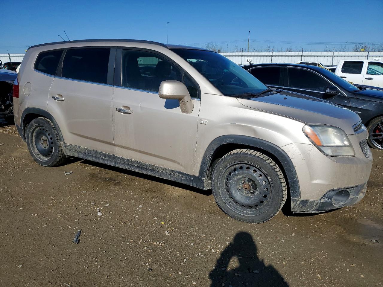 2012 Chevrolet Orlando Ltz Silver vin: KL77P3EM3CK659686