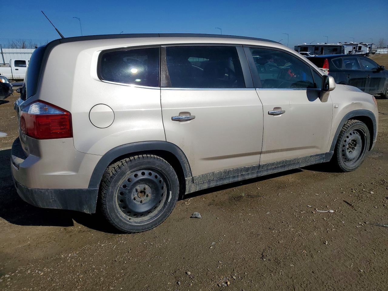 2012 Chevrolet Orlando Ltz Silver vin: KL77P3EM3CK659686