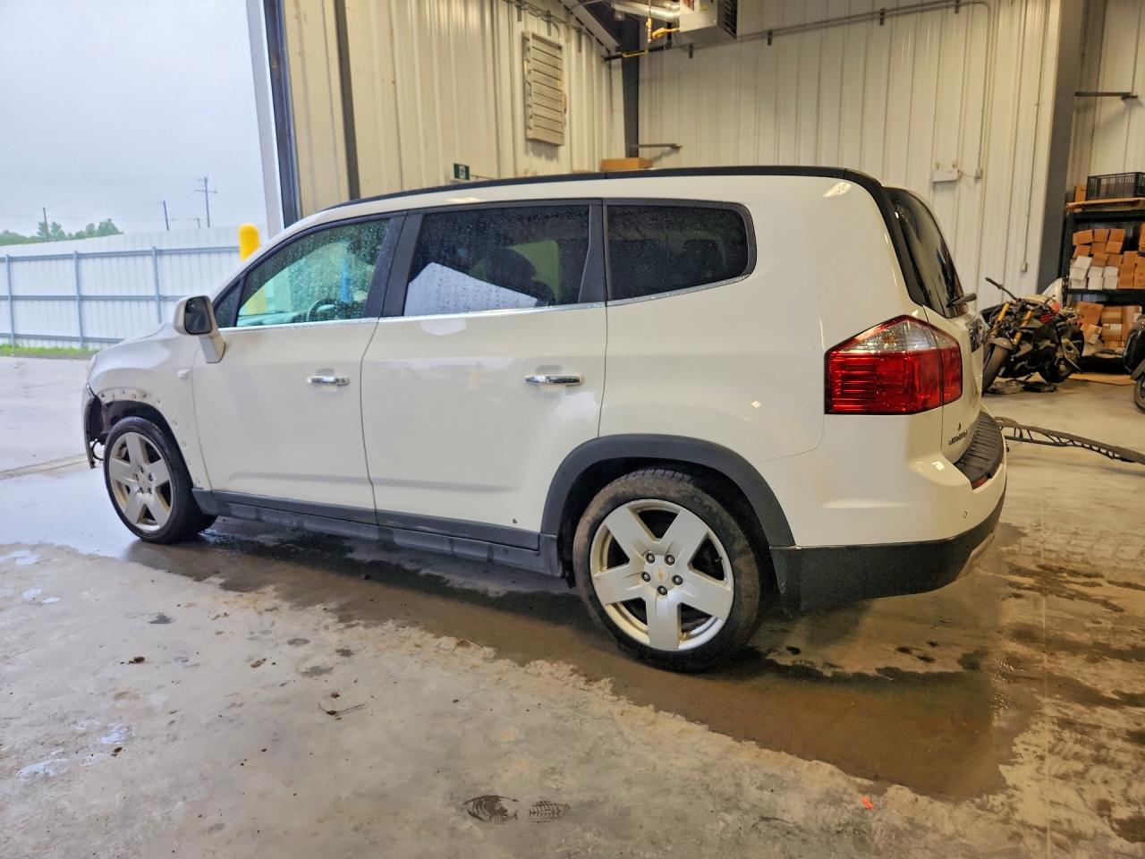 2012 Chevrolet Orlando Ltz White vin: KL77P3EM6CK573773