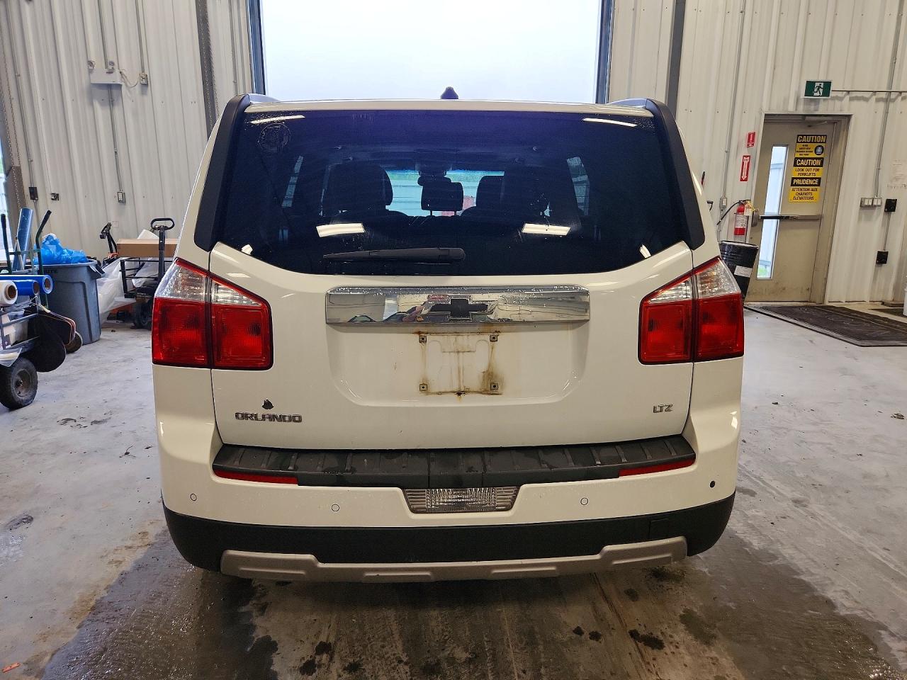 2012 Chevrolet Orlando Ltz White vin: KL77P3EM6CK573773