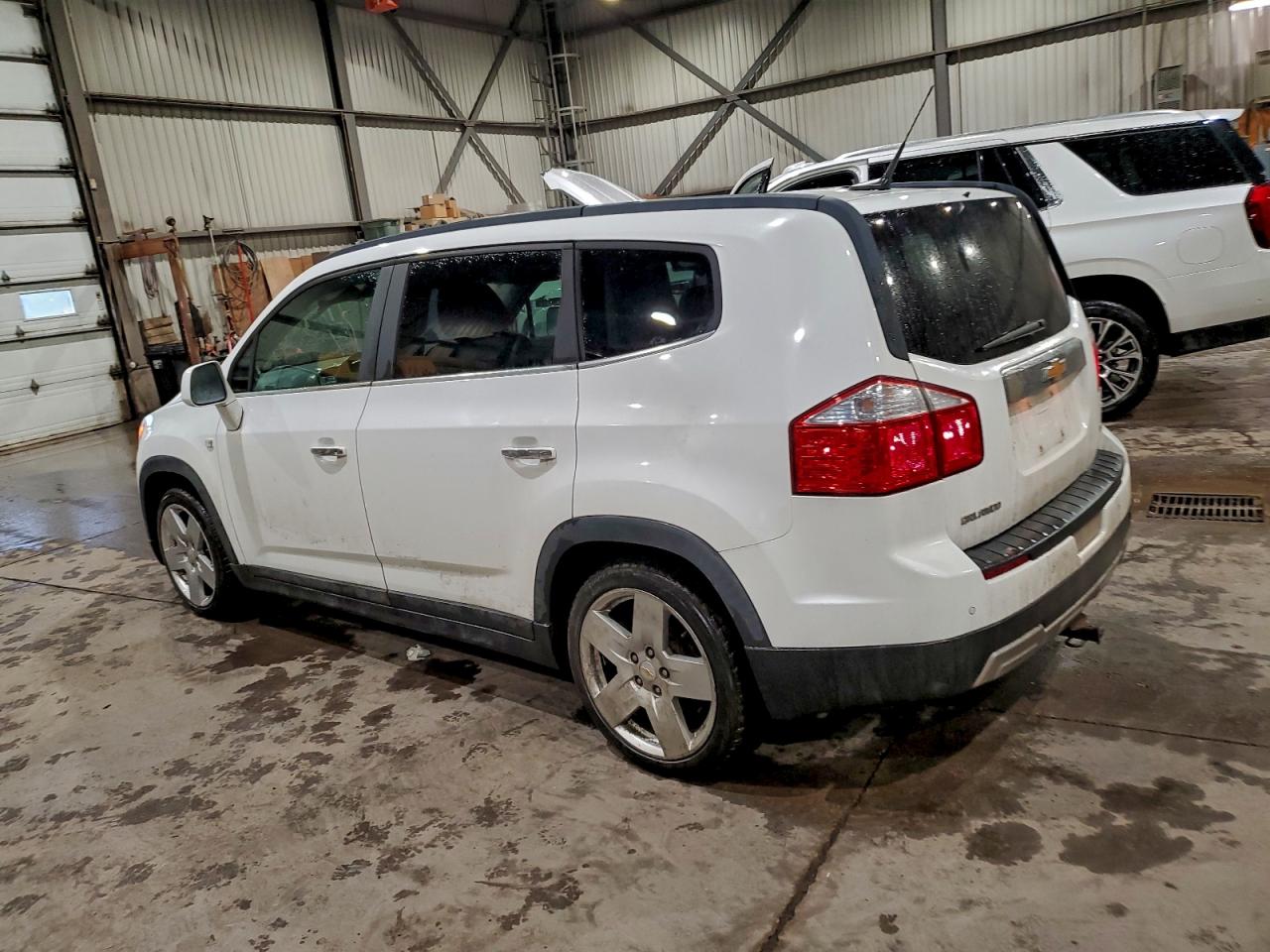 2012 Chevrolet Orlando Ltz White vin: KL77P3EM9CK620326