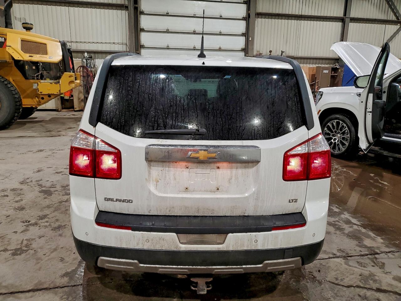 2012 Chevrolet Orlando Ltz White vin: KL77P3EM9CK620326