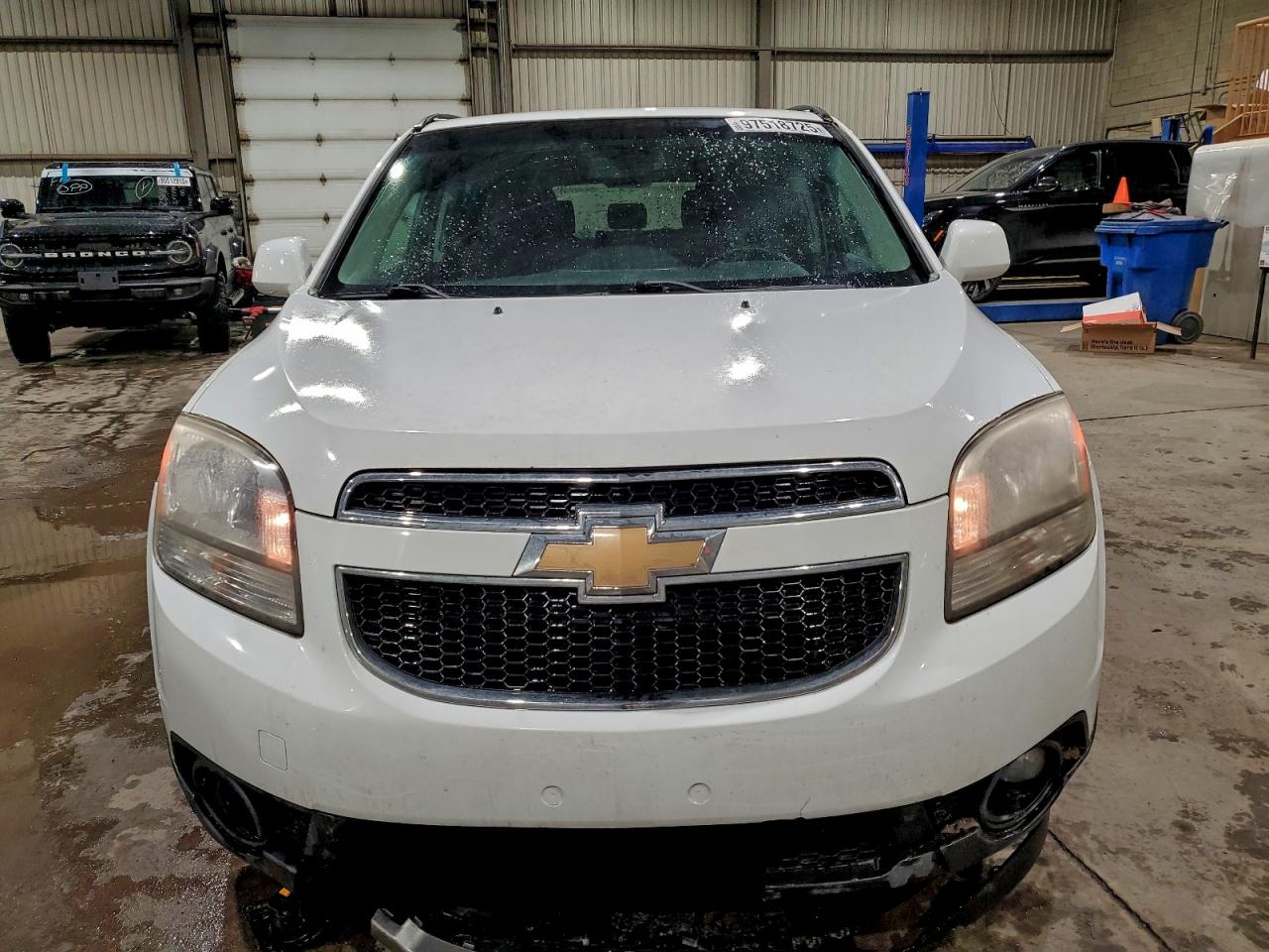 2012 Chevrolet Orlando Ltz White vin: KL77P3EM9CK620326