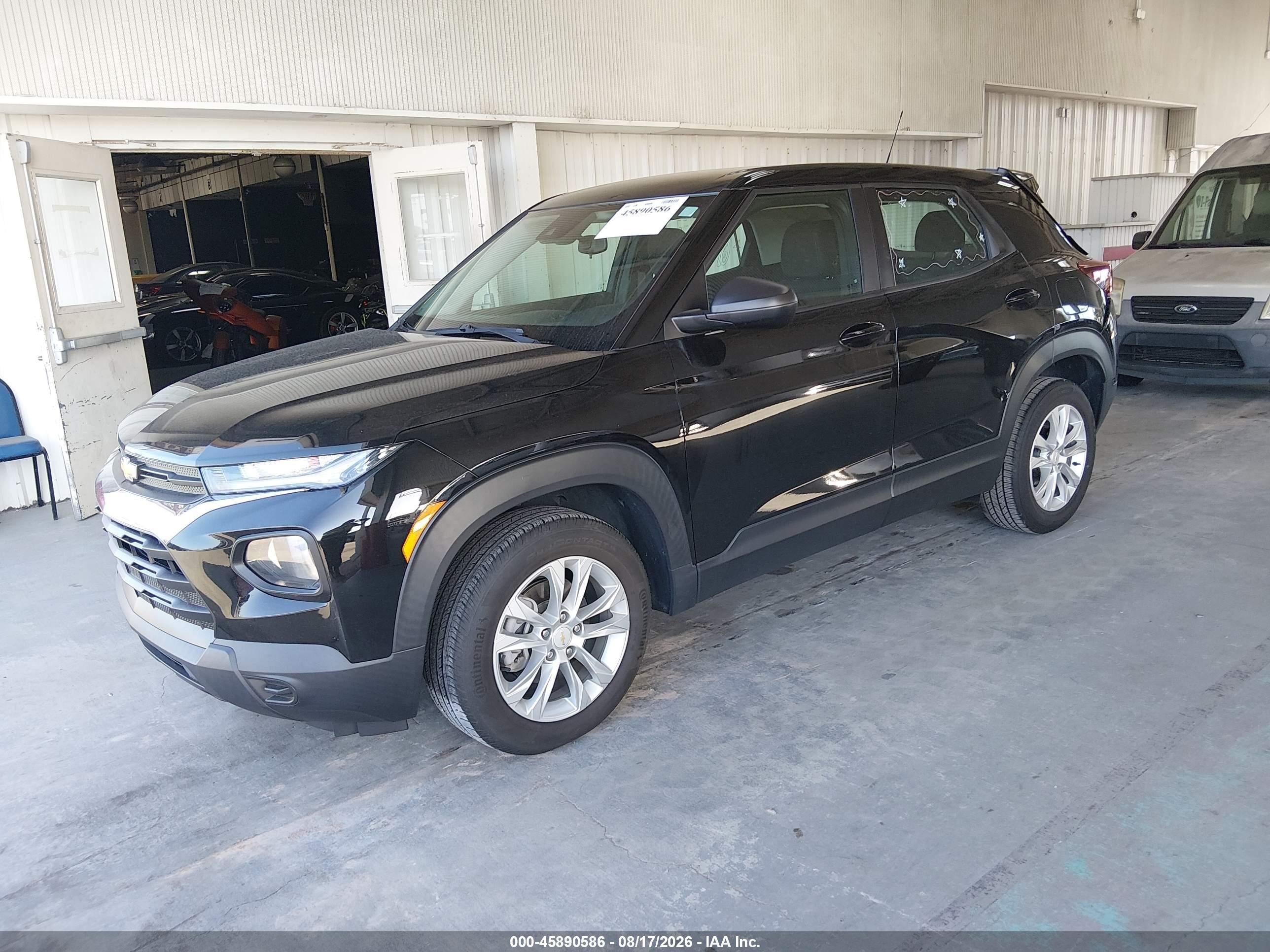 2023 Chevrolet Trailblazer Fwd Ls Черный vin: KL79MMS20PB217772