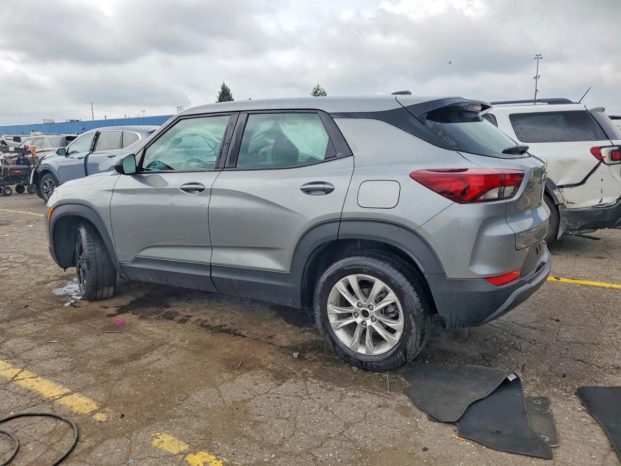 2023 Chevrolet Trailblazer Ls Gray vin: KL79MMS21PB153984