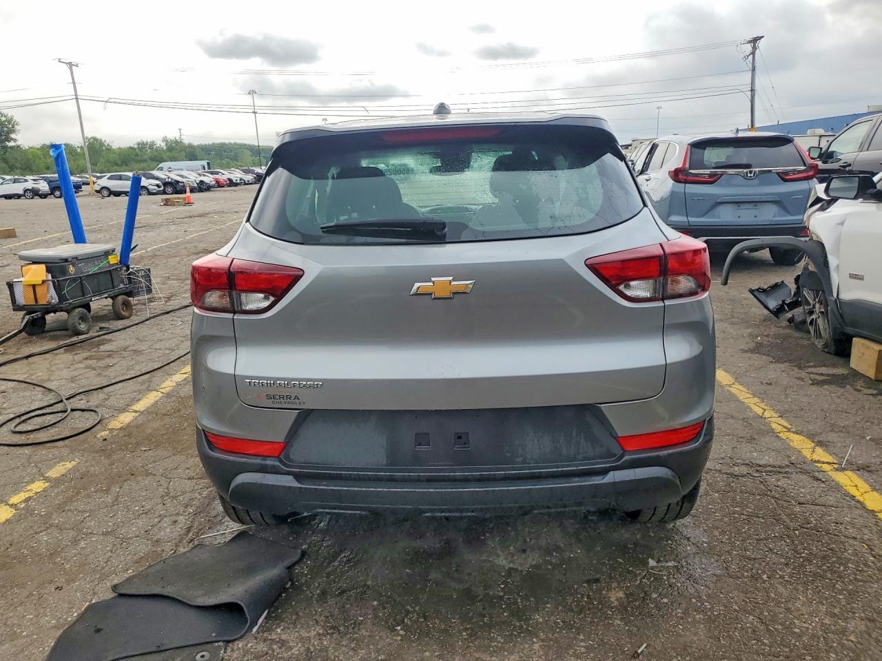 2023 Chevrolet Trailblazer Ls Gray vin: KL79MMS21PB153984