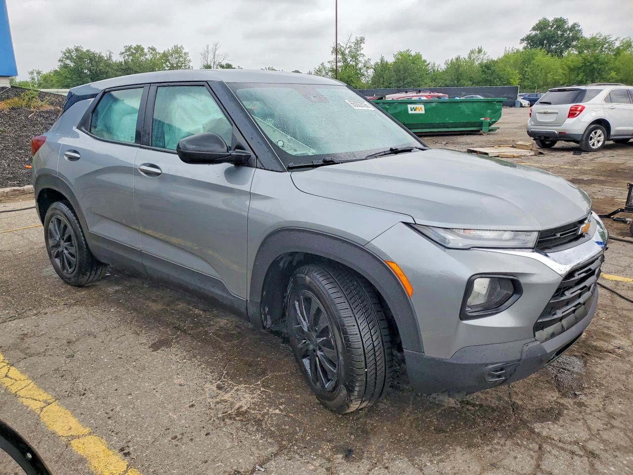 2023 Chevrolet Trailblazer Ls Gray vin: KL79MMS21PB153984