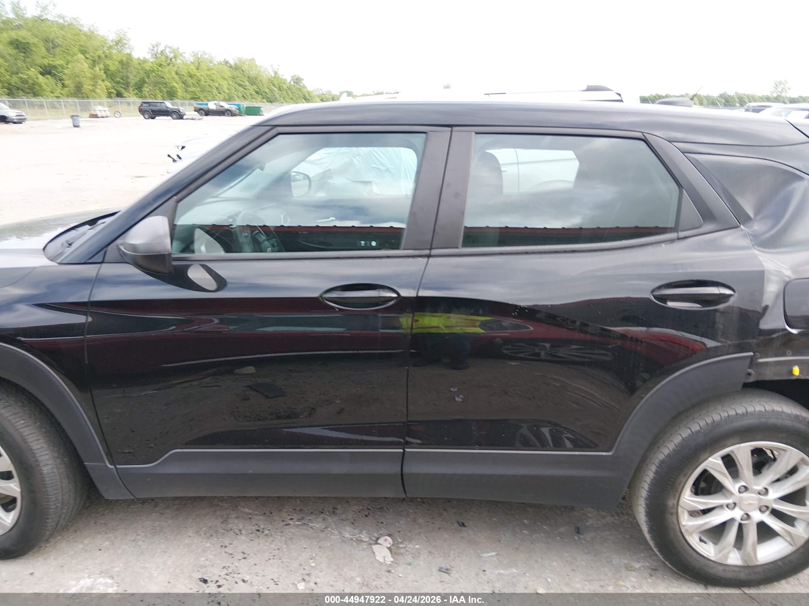 2023 Chevrolet Trailblazer Fwd Ls Черный vin: KL79MMS22PB001616