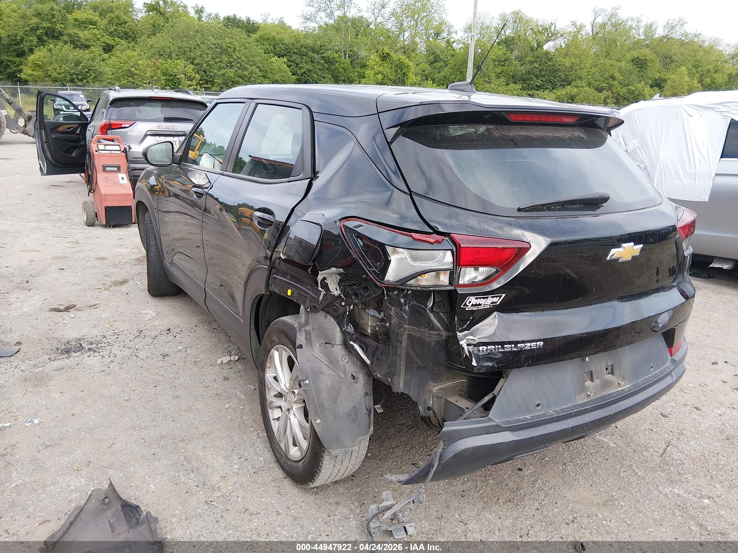 2023 Chevrolet Trailblazer Fwd Ls Черный vin: KL79MMS22PB001616