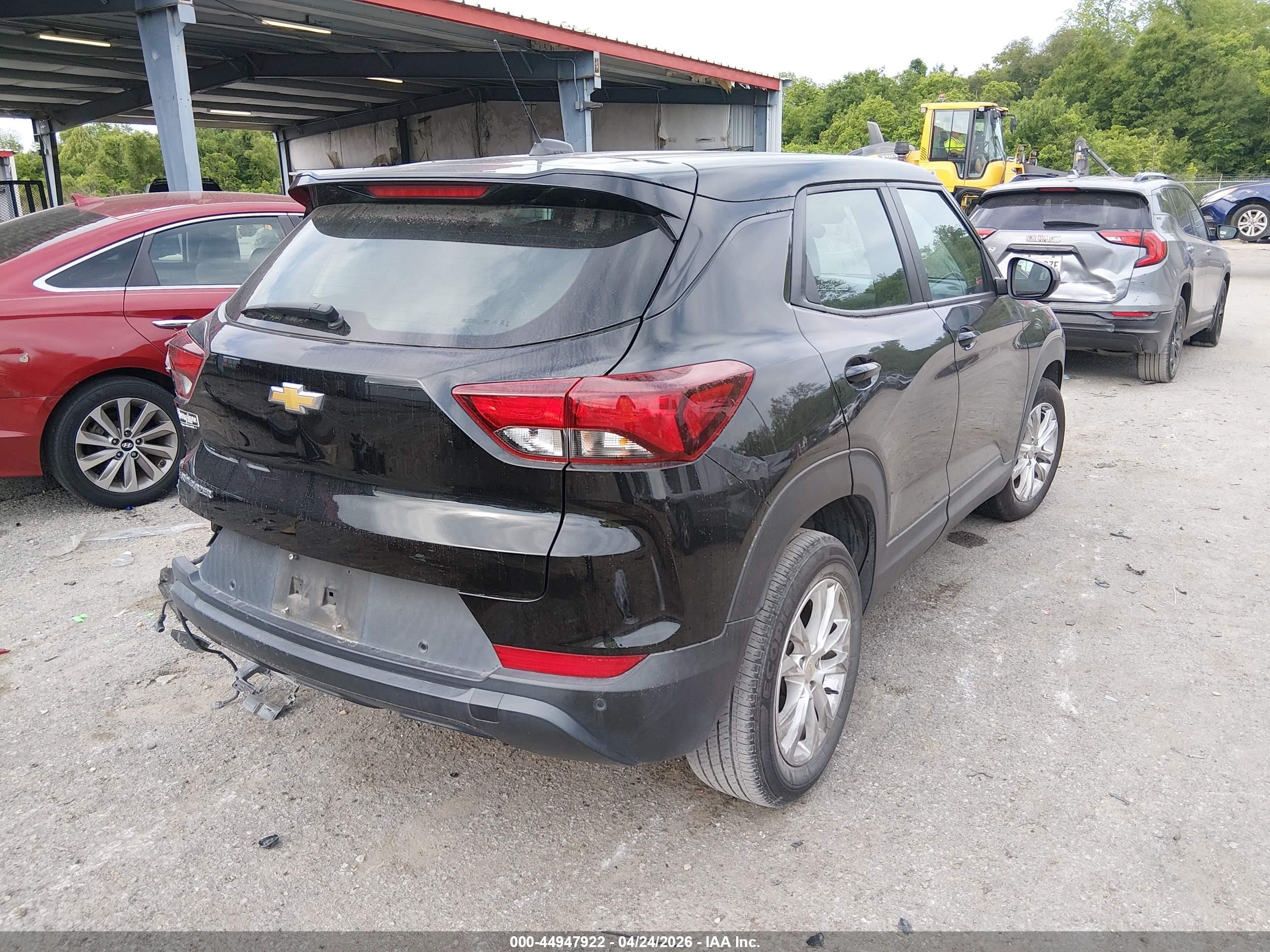 2023 Chevrolet Trailblazer Fwd Ls Черный vin: KL79MMS22PB001616