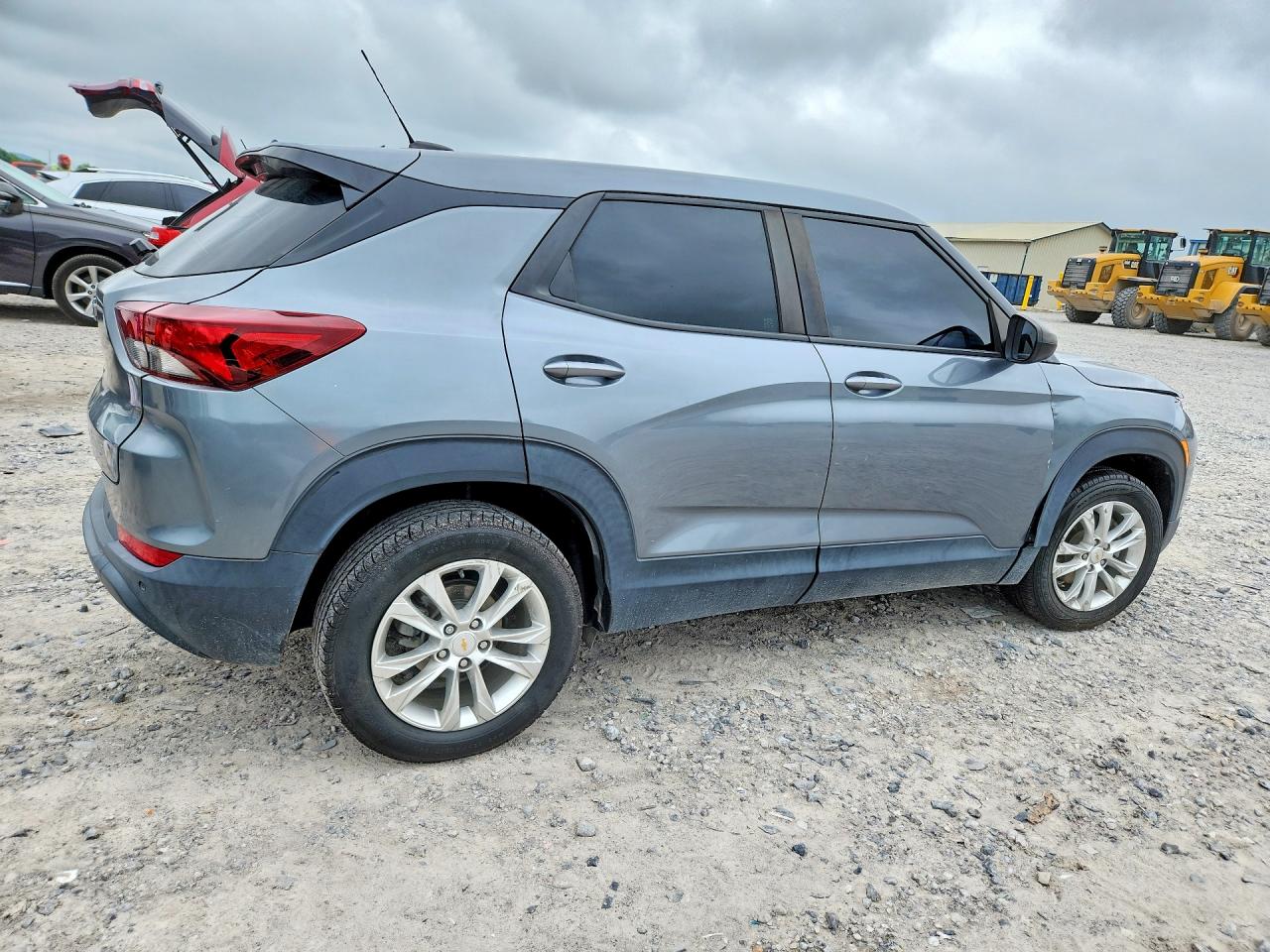 2021 Chevrolet Trailblazer Ls Gray vin: KL79MMS25MB181623