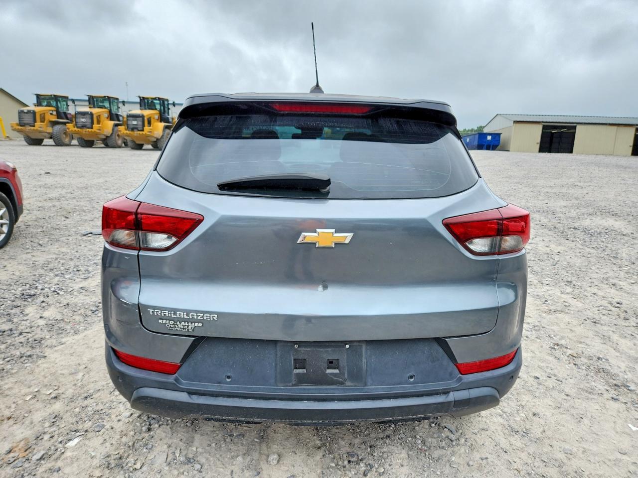 2021 Chevrolet Trailblazer Ls Gray vin: KL79MMS25MB181623