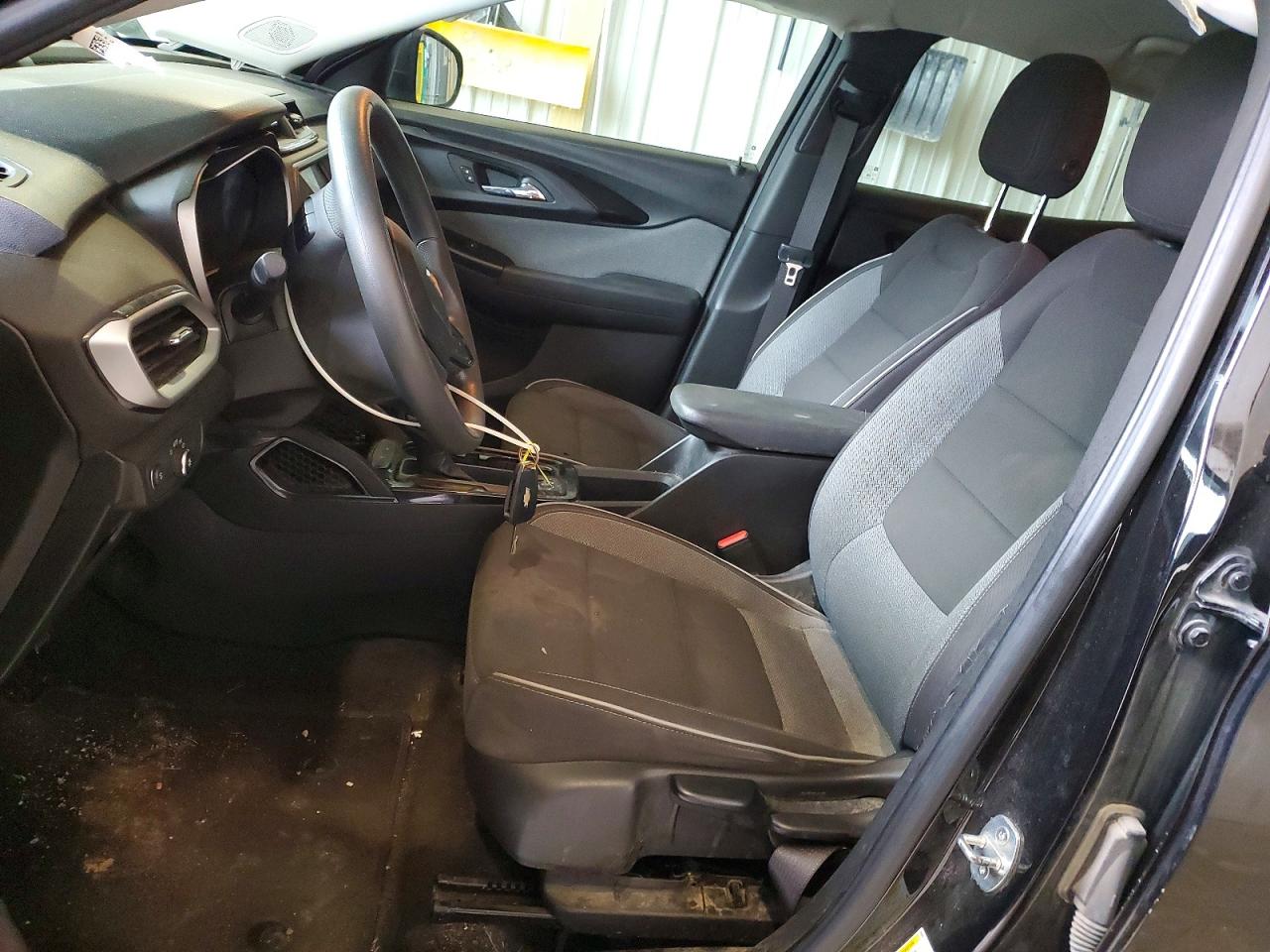 2021 Chevrolet Trailblazer Ls Black vin: KL79MMS27MB025521