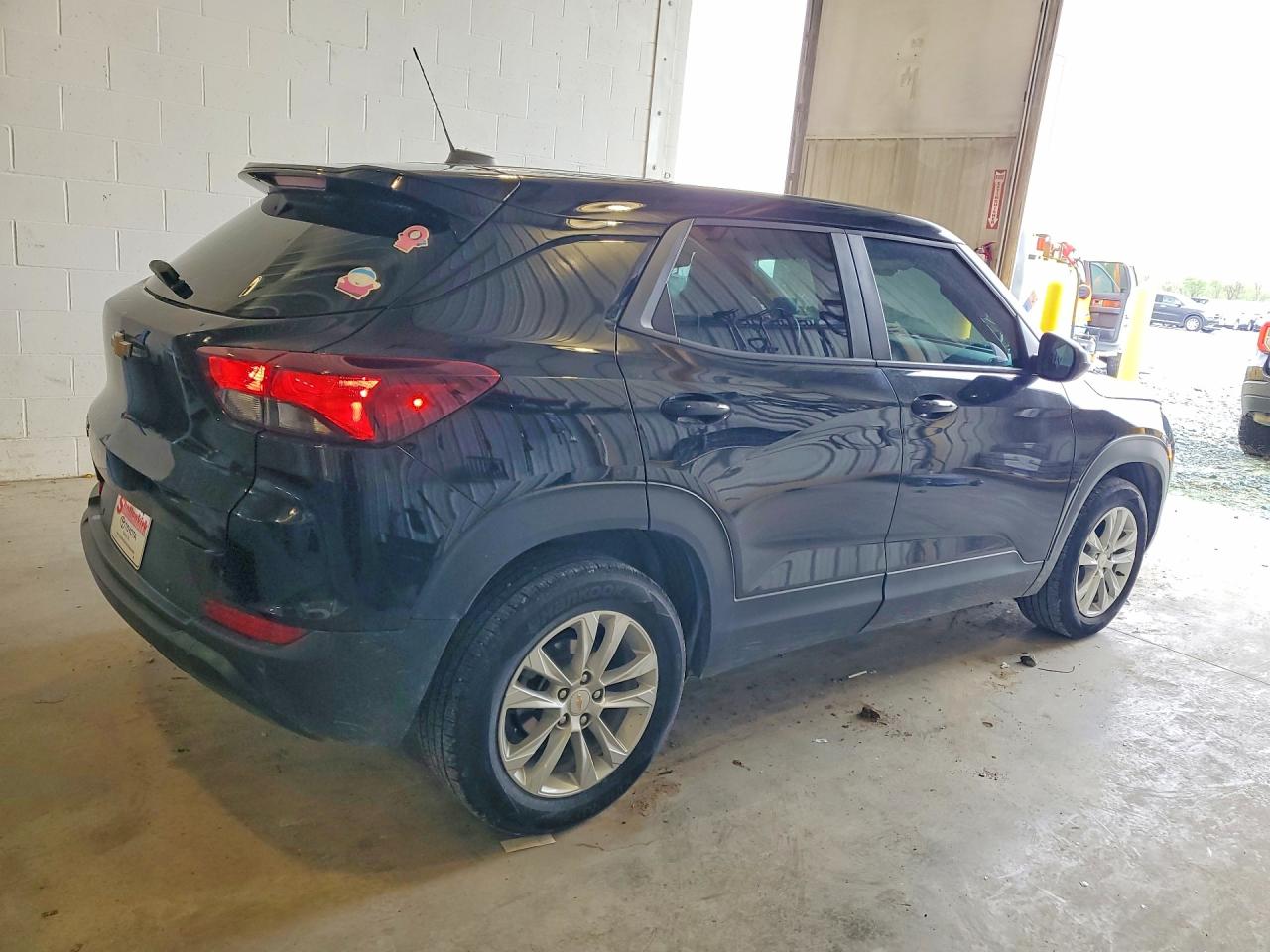 2021 Chevrolet Trailblazer Ls Black vin: KL79MMS27MB025521