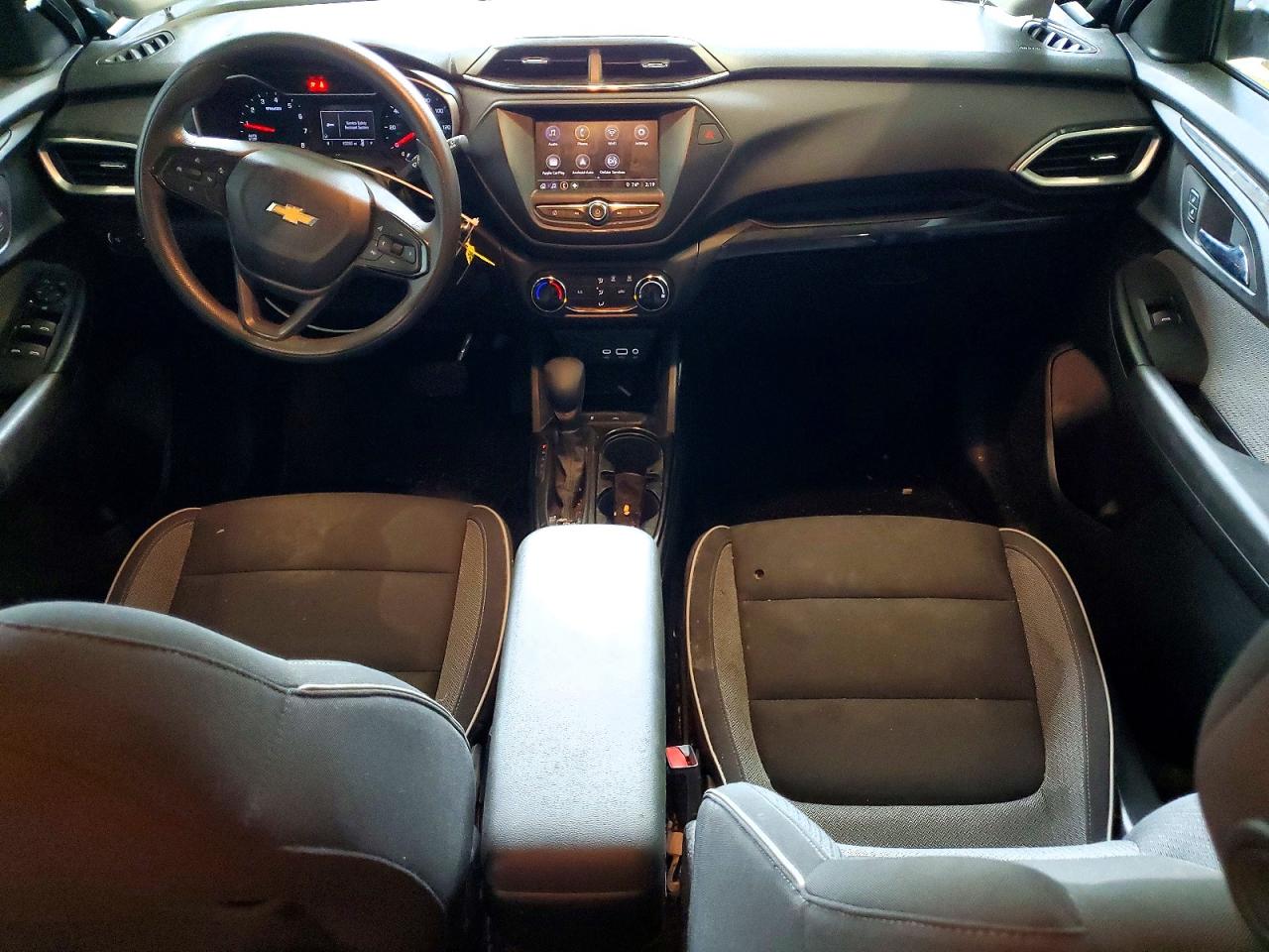 2021 Chevrolet Trailblazer Ls Black vin: KL79MMS27MB025521