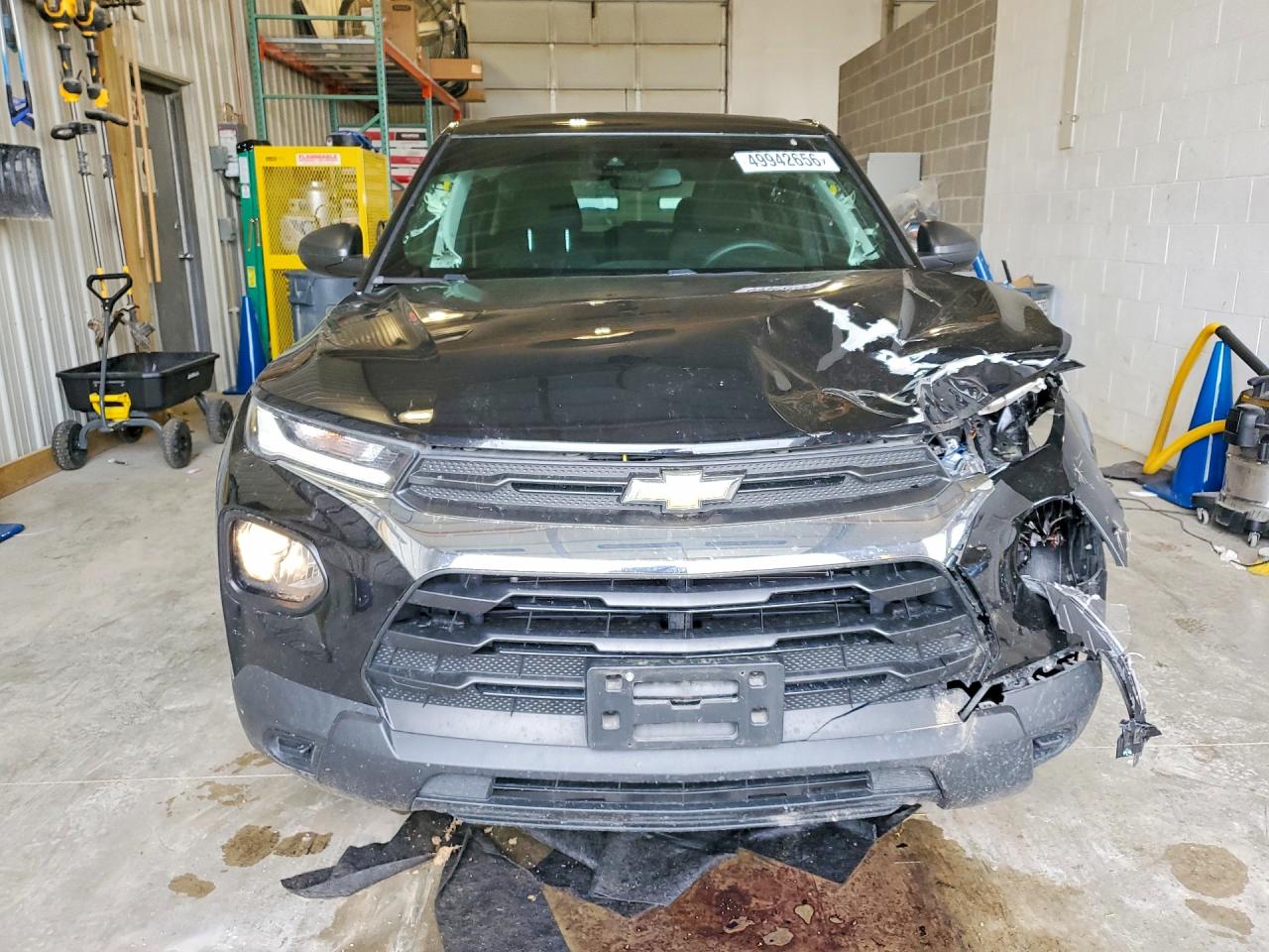 2021 Chevrolet Trailblazer Ls Black vin: KL79MMS27MB025521