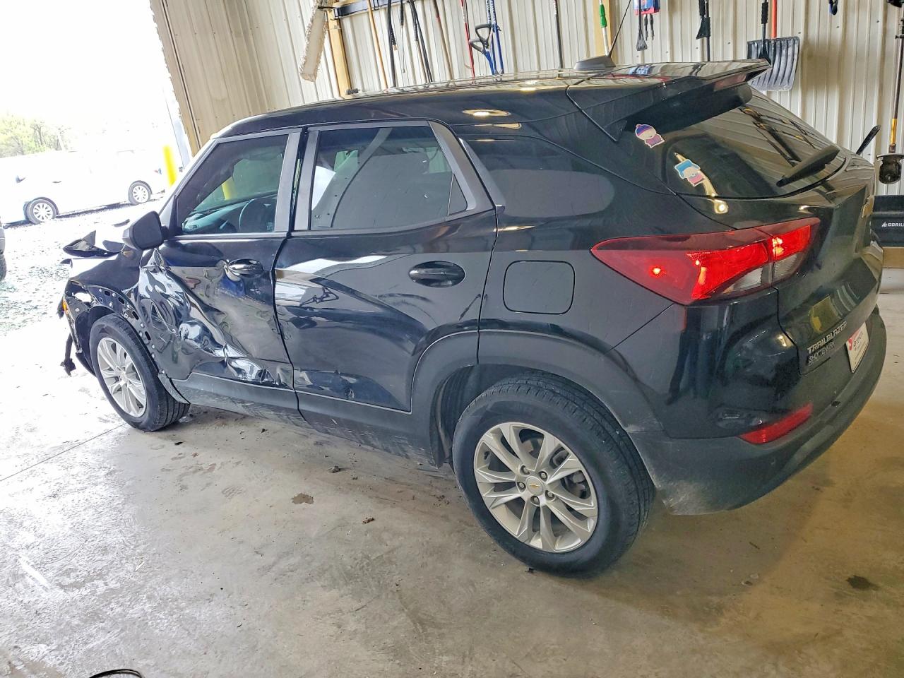 2021 Chevrolet Trailblazer Ls Black vin: KL79MMS27MB025521
