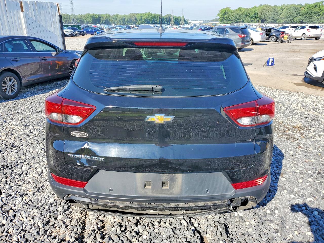 2022 Chevrolet Trailblazer Ls Black vin: KL79MMS28NB127752