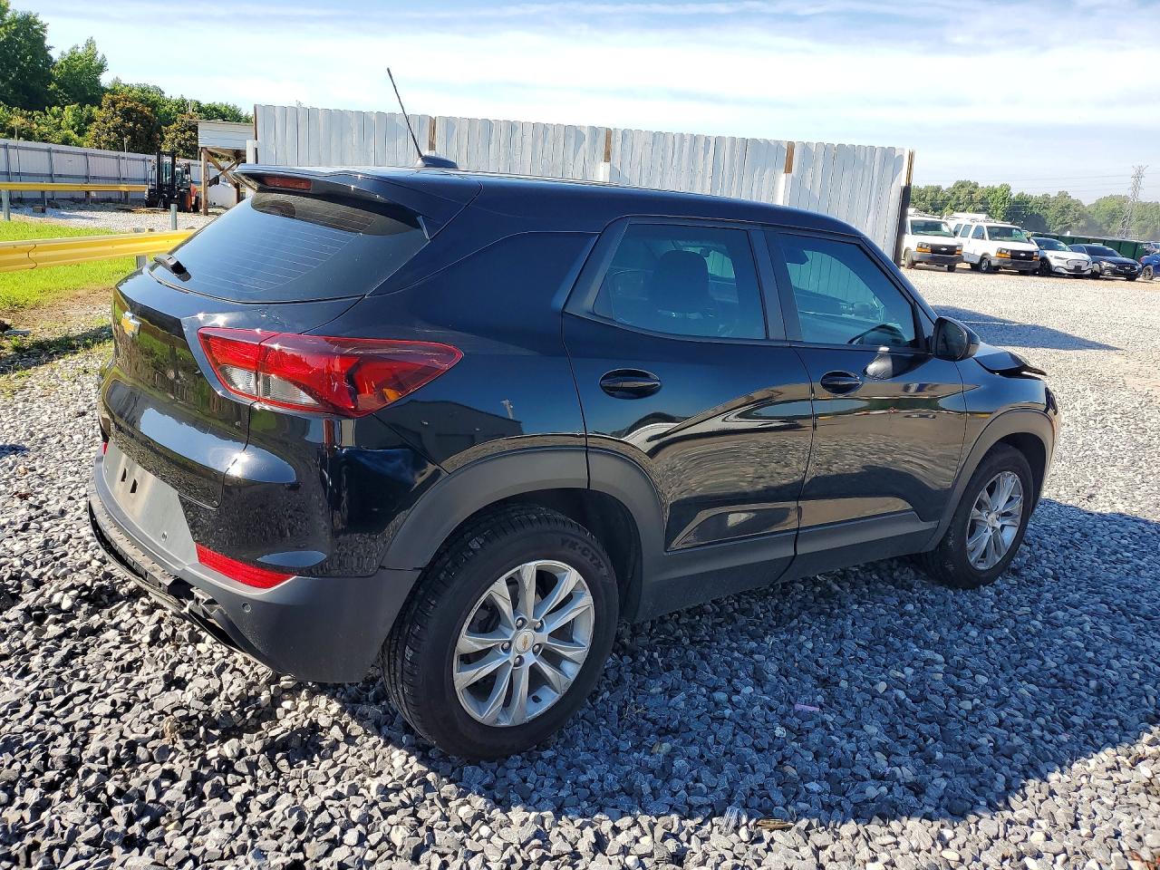 2022 Chevrolet Trailblazer Ls Black vin: KL79MMS28NB127752