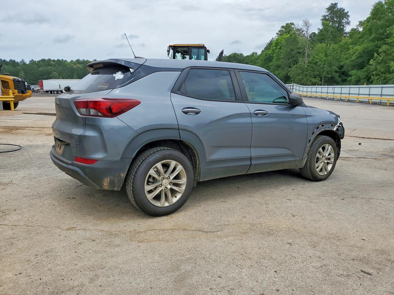 2021 Chevrolet Trailblazer Ls Gray vin: KL79MMS2XMB131011