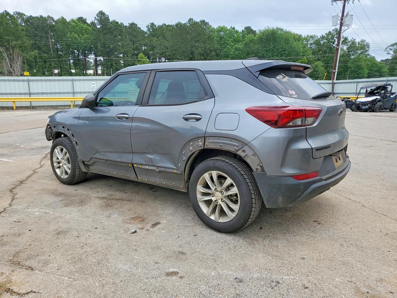 2021 Chevrolet Trailblazer Ls Gray vin: KL79MMS2XMB131011