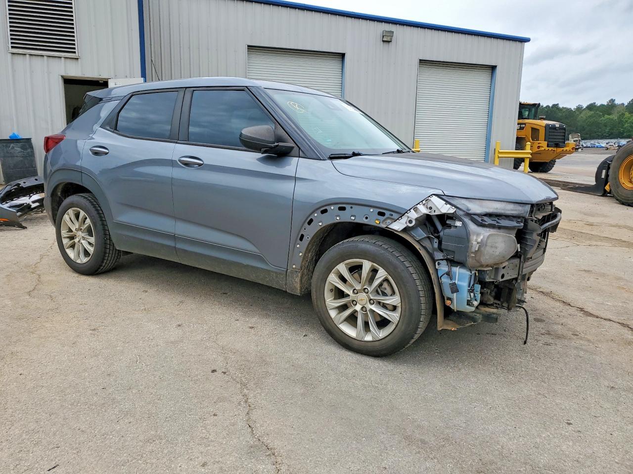 2021 Chevrolet Trailblazer Ls Gray vin: KL79MMS2XMB131011