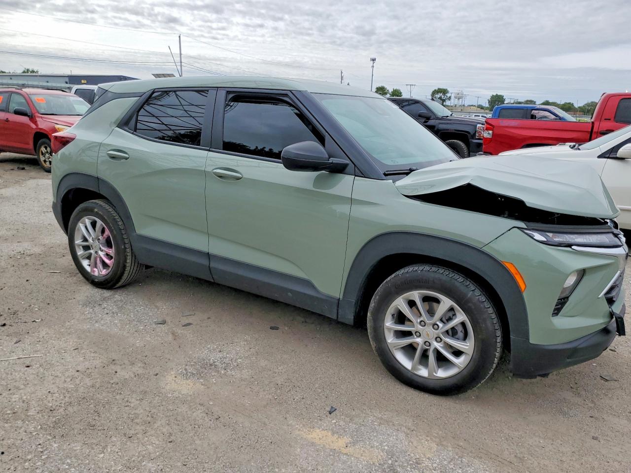2025 Chevrolet Trailblazer Ls Зеленый vin: KL79MMSL0SB013104