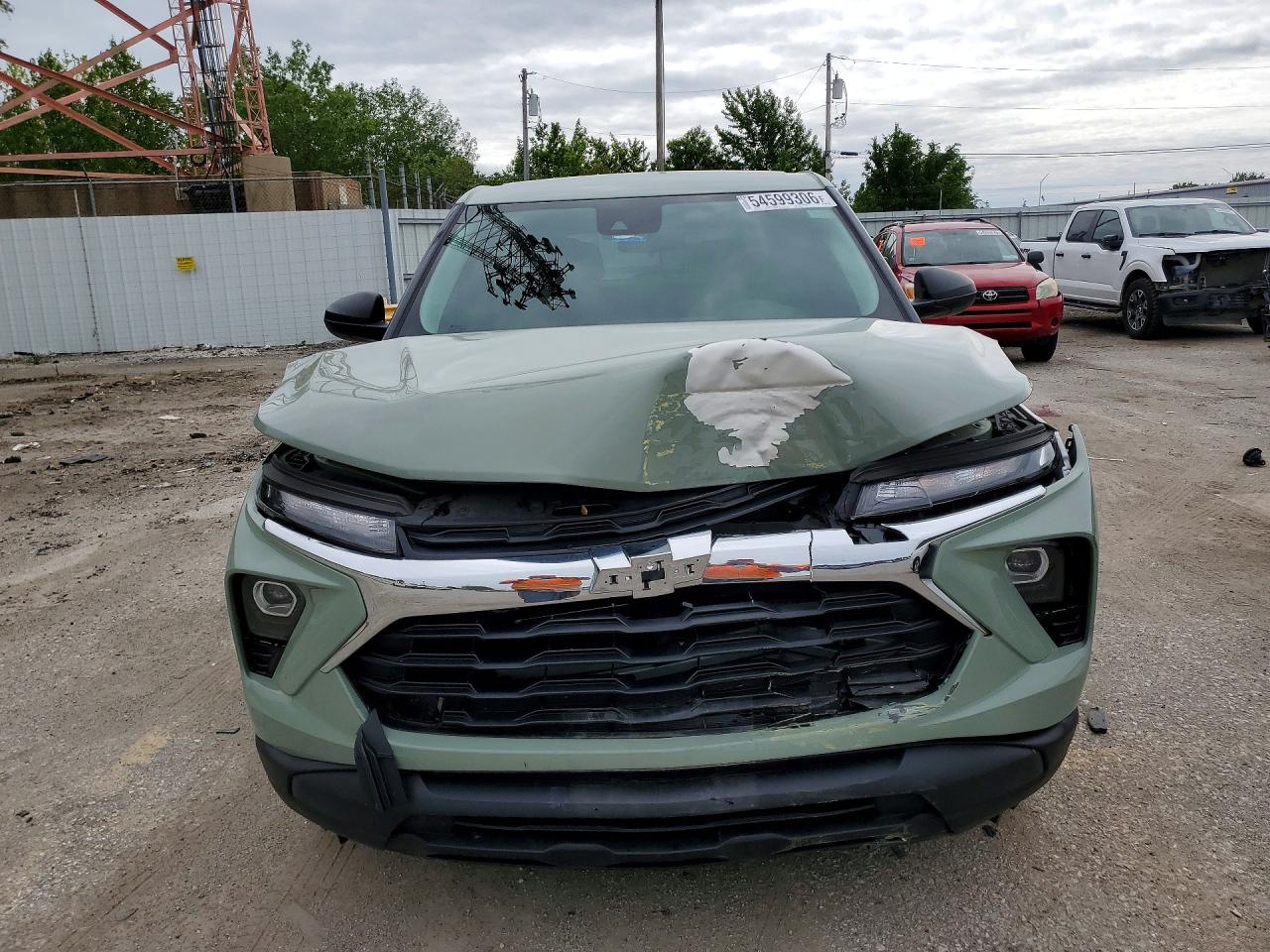 2025 Chevrolet Trailblazer Ls Зеленый vin: KL79MMSL0SB013104