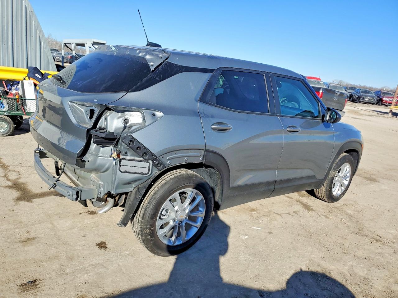 2026 Chevrolet Trailblazer Ls Gray vin: KL79MMSLXTB023799