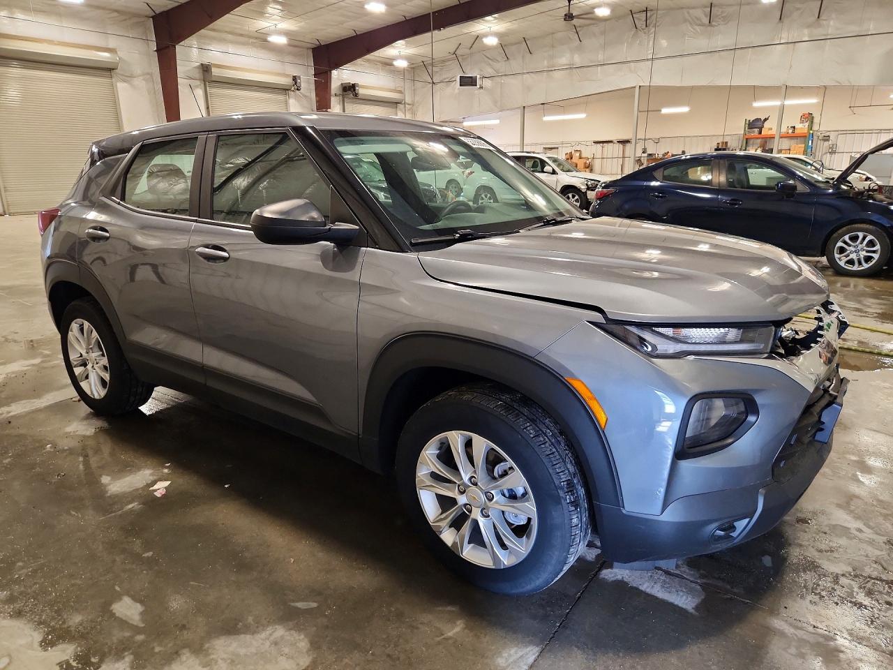 2022 Chevrolet Trailblazer Ls Gray vin: KL79MNSL2NB018850