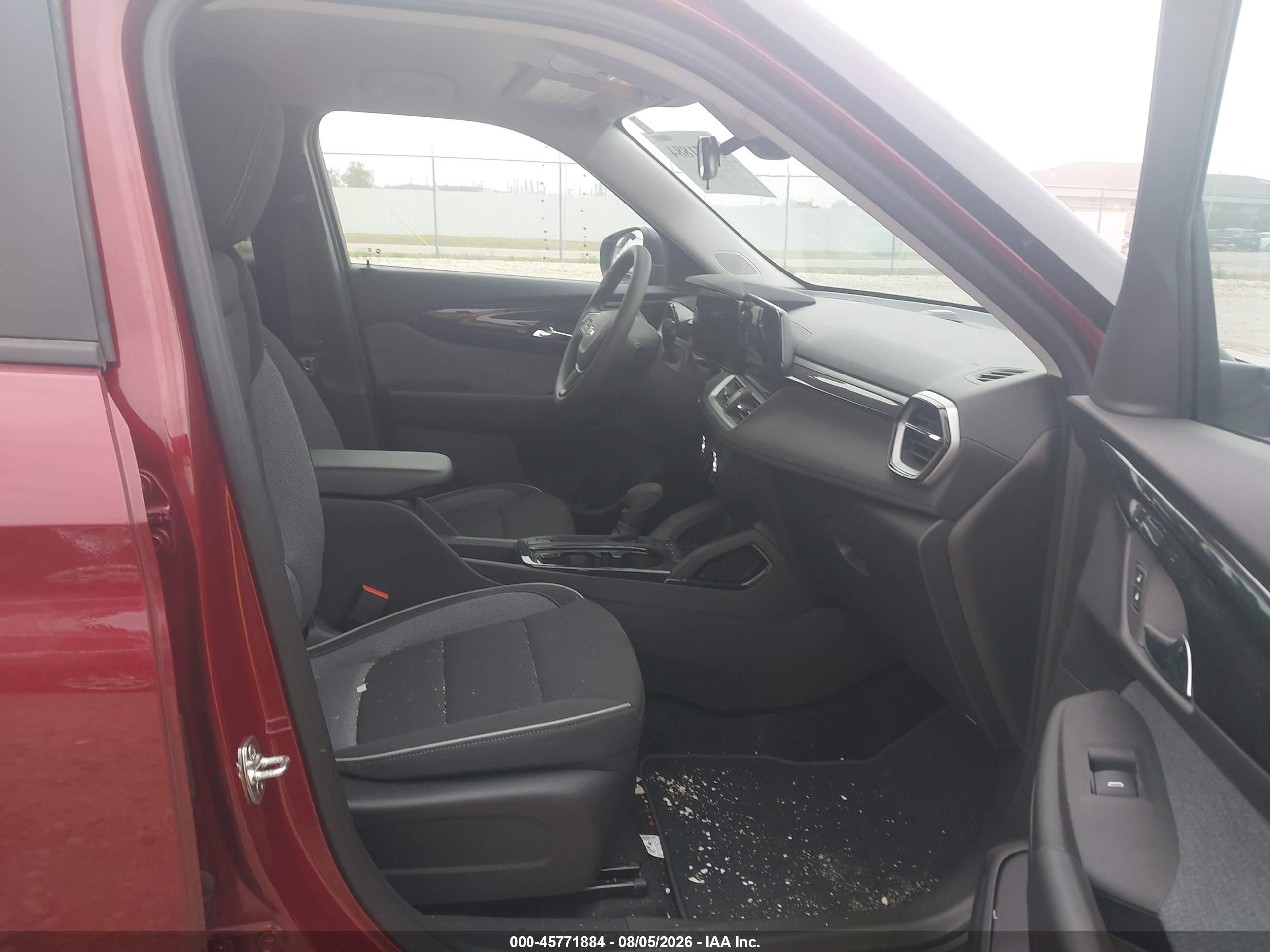 2025 Chevrolet Trailblazer Awd Ls Красный vin: KL79MNSL2SB130706