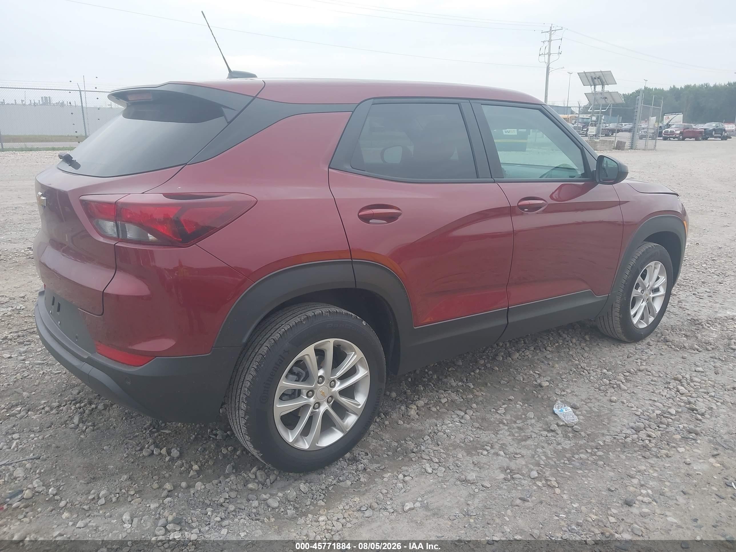 2025 Chevrolet Trailblazer Awd Ls Красный vin: KL79MNSL2SB130706