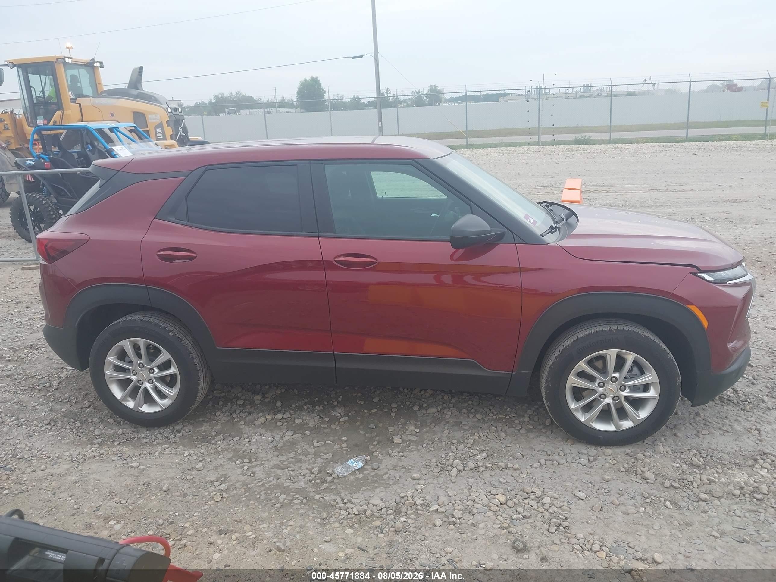 2025 Chevrolet Trailblazer Awd Ls Красный vin: KL79MNSL2SB130706