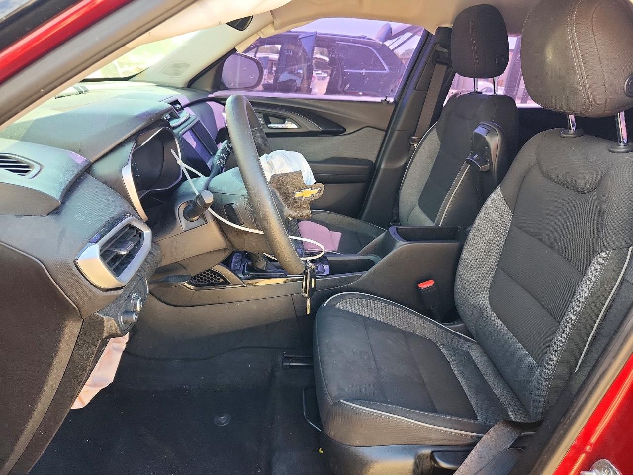 2021 Chevrolet Trailblazer Ls Red vin: KL79MNSLXMB033787