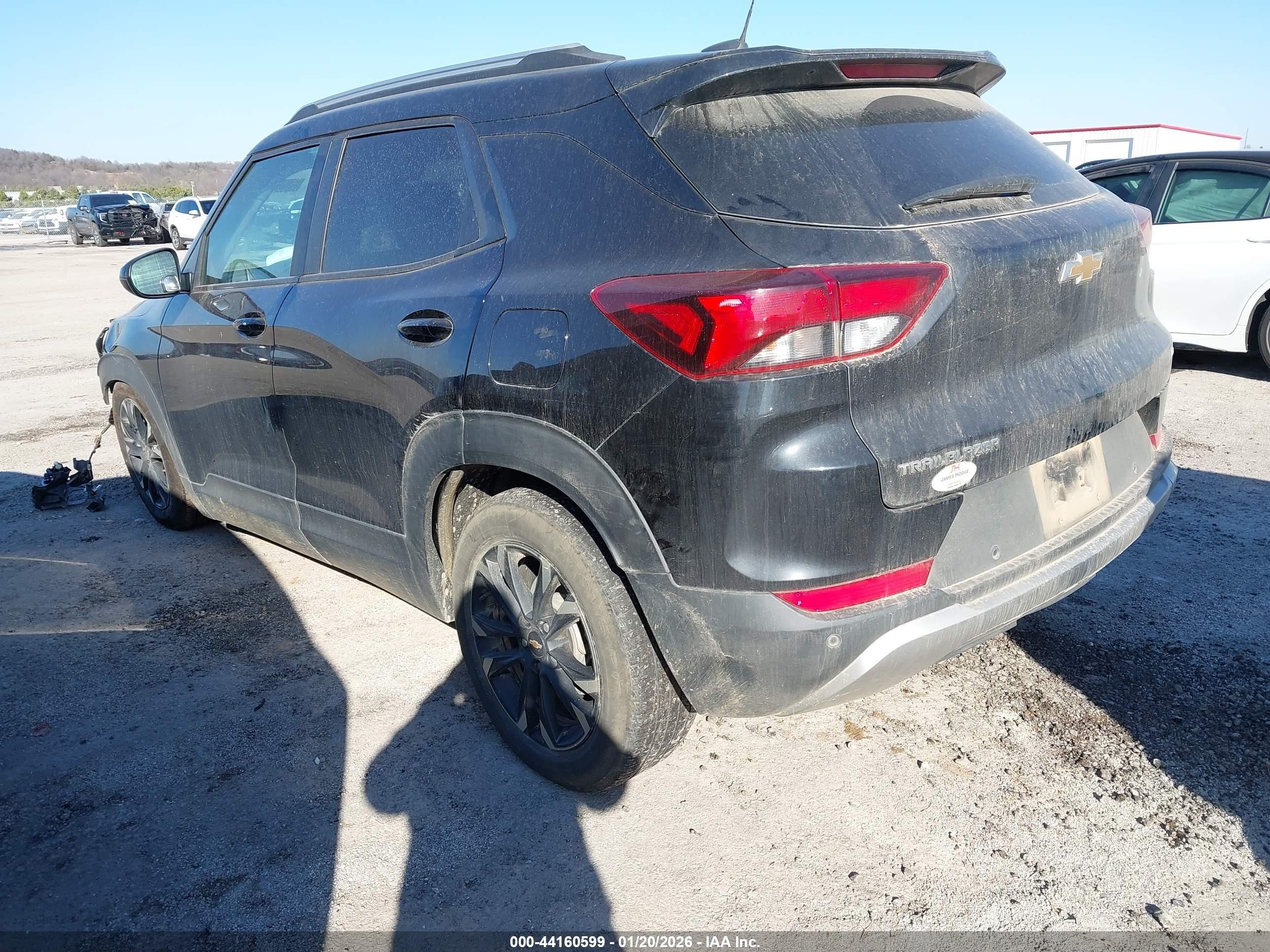 2022 Chevrolet Trailblazer Fwd Lt Black vin: KL79MPS20NB140545