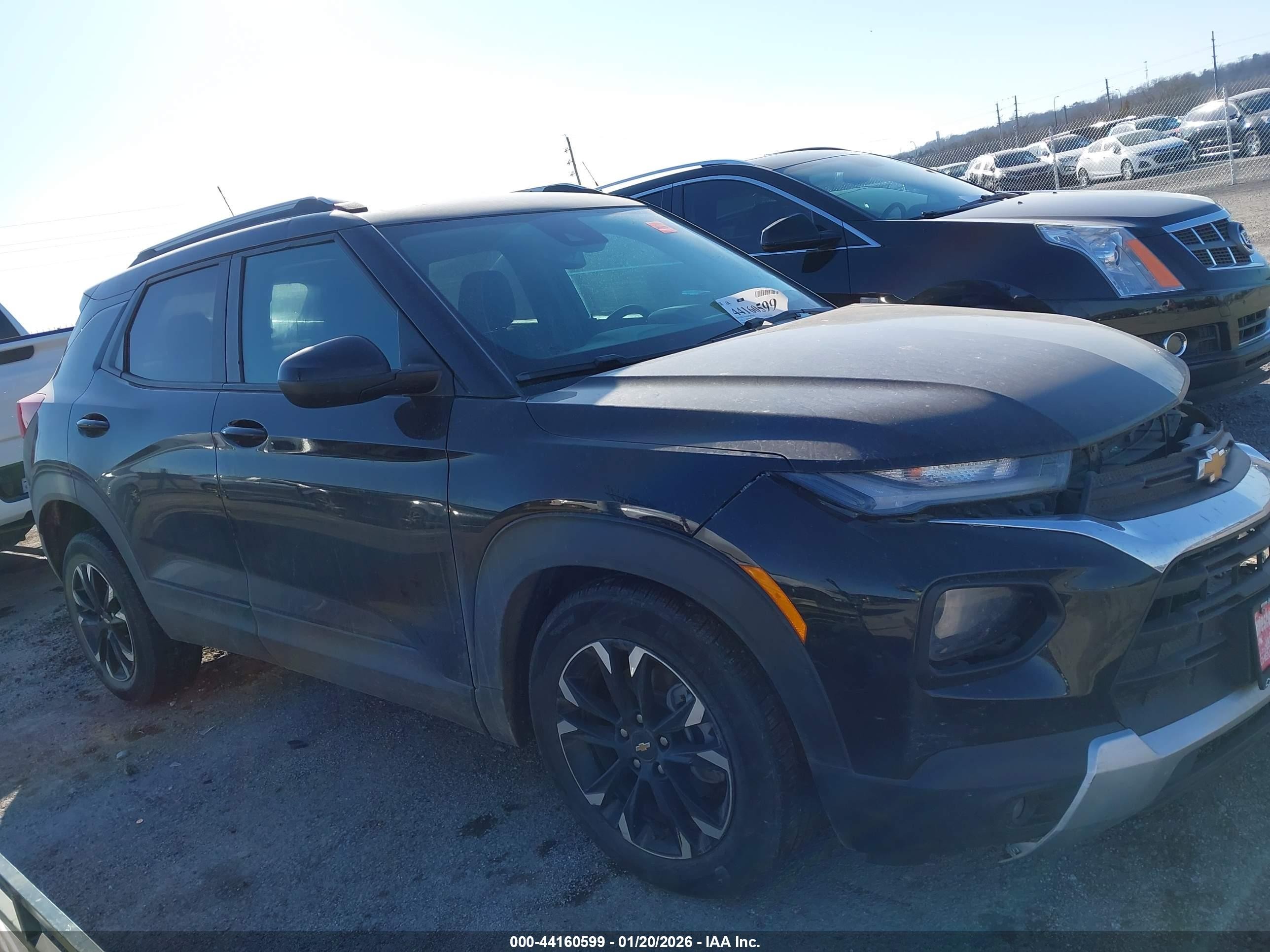 2022 Chevrolet Trailblazer Fwd Lt Black vin: KL79MPS20NB140545