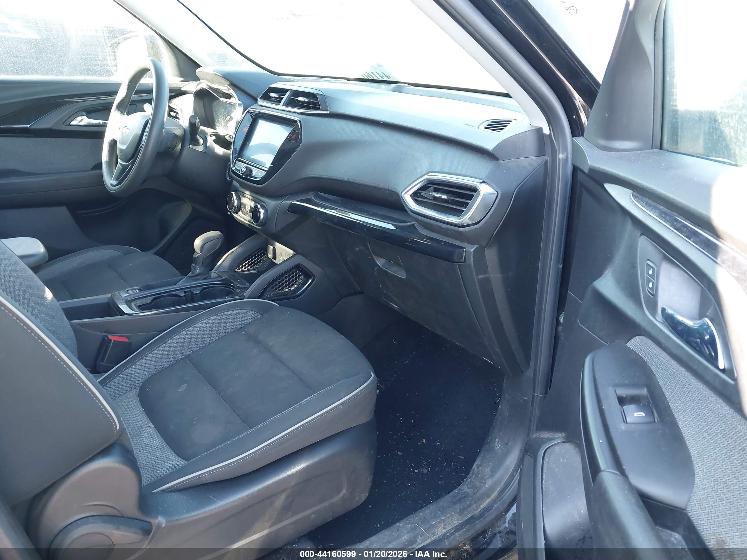 2022 Chevrolet Trailblazer Fwd Lt Black vin: KL79MPS20NB140545