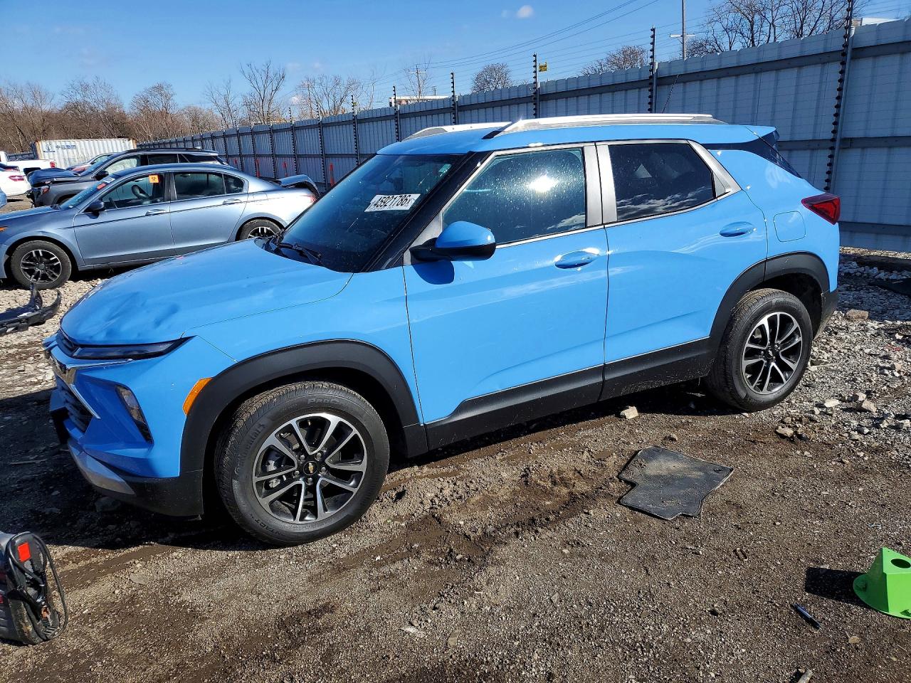 2024 Chevrolet Trailblazer Lt Синий vin: KL79MPS21RB198525