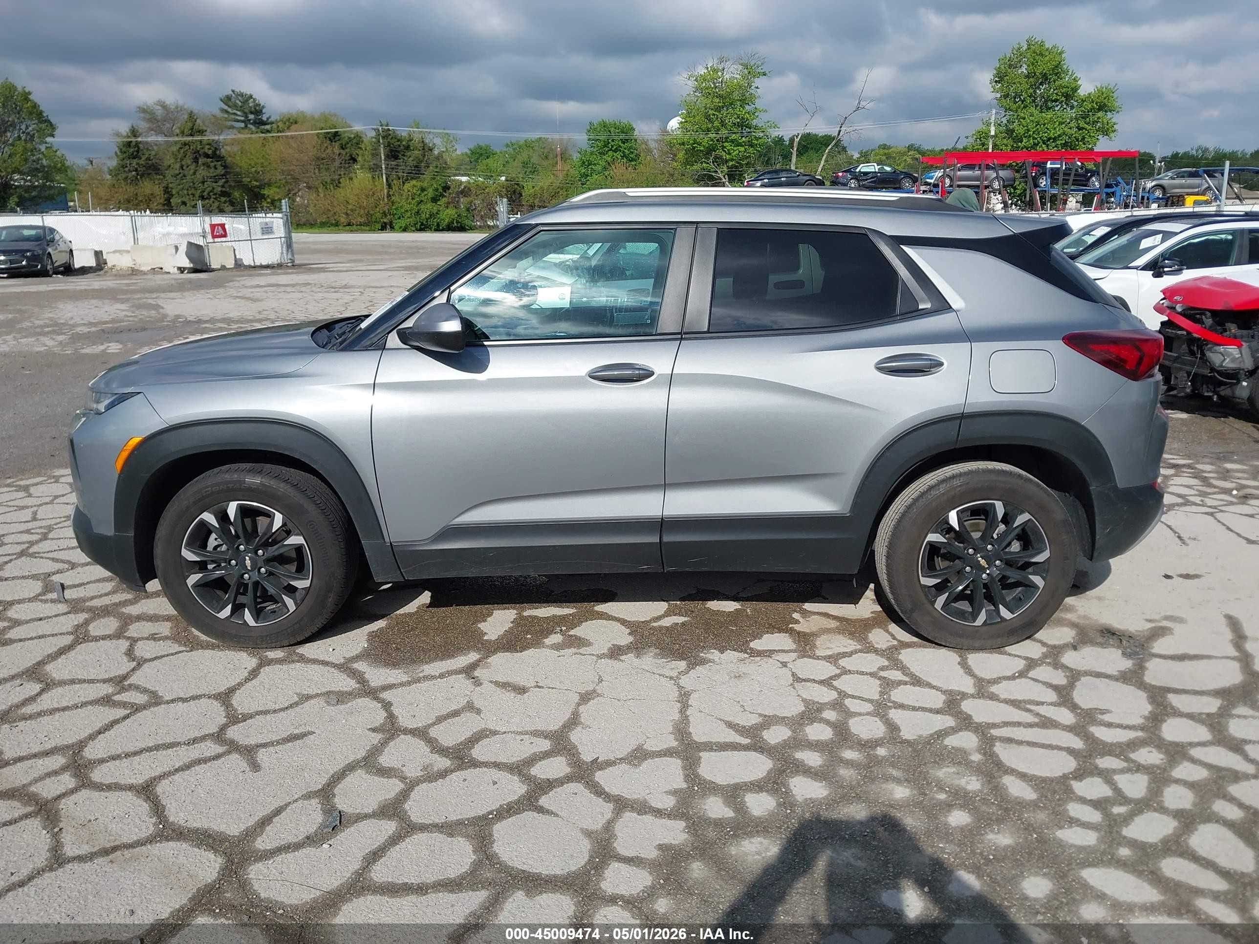 2023 Chevrolet Trailblazer Fwd Lt Серый vin: KL79MPS22PB134927