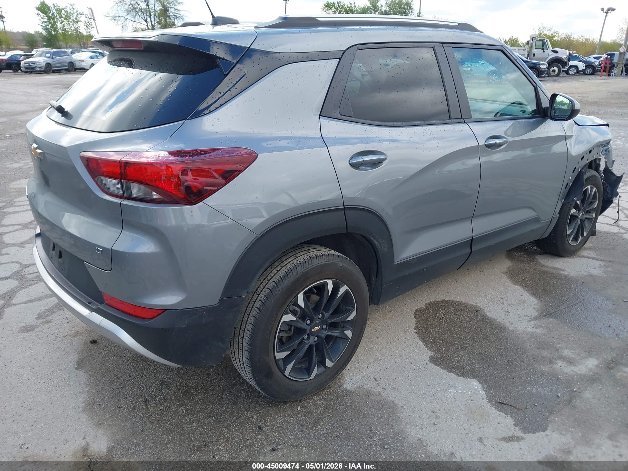 2023 Chevrolet Trailblazer Fwd Lt Серый vin: KL79MPS22PB134927